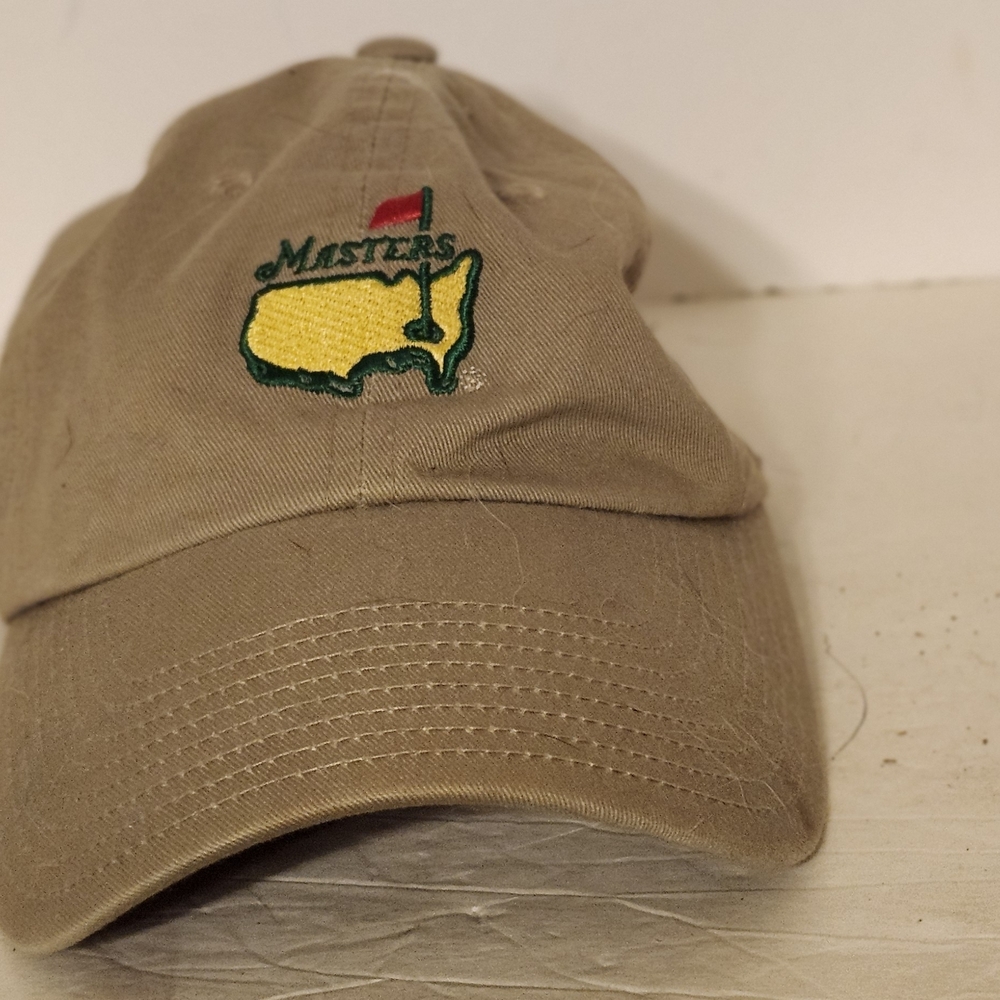 American Needle Khaki Masters Logo Cap